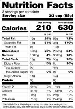 Cookie Dough CASE (8 Pints) -Motorcycle Parts Store 02 cookiedoughnutritional b760302a 81a2 4e2c be92 983cae5a974b