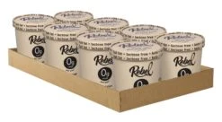 Coffee Chip CASE (8 Pints) - Rebel Ice Cream