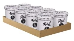 Cookies & Cream CASE (8 Pints) - Rebel Ice Cream
