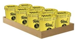 Banana Peanut Butter Chip CASE (8 Pints) - Rebel Ice Cream