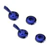 Accessories Evotech Evo Brake And Clutch Lever Blue Adjusters