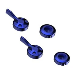 Accessories Evotech Evo Brake And Clutch Lever Blue Adjusters
