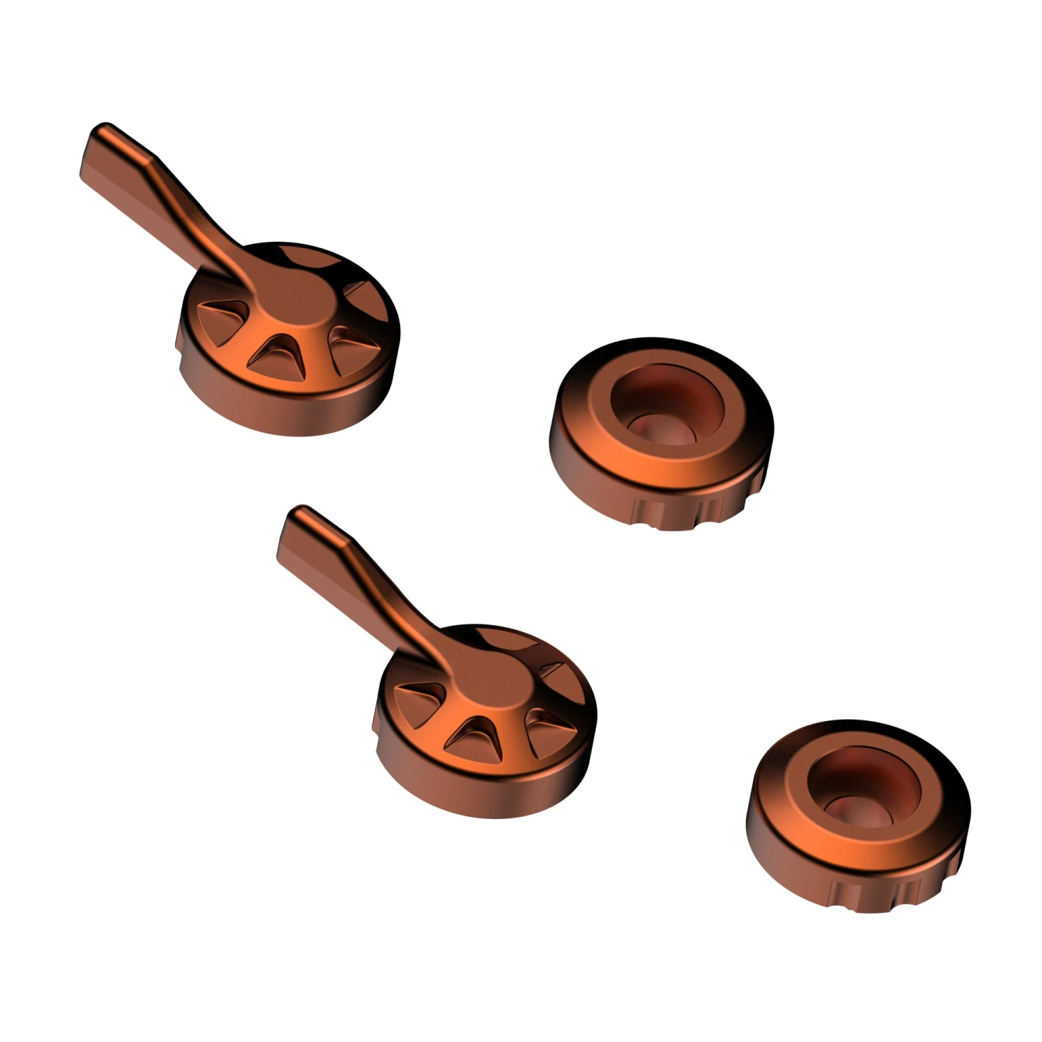 Accessories Evotech Evo Brake And Clutch Lever Orange Adjusters 1 Accessories Evotech Evo Brake And Clutch Lever Orange Adjusters