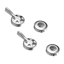 Accessories Evotech Evo Brake And Clutch Lever Silver Adjusters