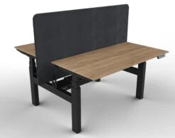 DuoDesk : Un Bureau Assis Debout Motorisé Collaboratif Et Ergonomique