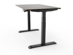 Bureau Assis Debout 160x80 23 Bureau Assis Debout 160x80 -Motorcycle Parts Store bureau assis debout complet yourdesk haut noir plateau bois fonce profil 2