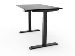 Bureau Assis Debout 160x80 27 Bureau Assis Debout 160x80 -Motorcycle Parts Store bureau assis debout complet yourdesk haut noir plateau noir mat profil 2