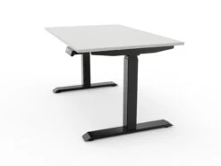 Bureau Assis Debout YourDesk : Complet Et Motorisé 35 Bureau Assis Debout YourDesk : Complet Et Motorisé -Motorcycle Parts Store bureau assis debout complet yourdesk noir plateau blanc profil