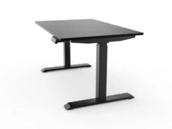 Bureau Assis Debout YourDesk : Complet Et Motorisé 27 Bureau Assis Debout YourDesk : Complet Et Motorisé -Motorcycle Parts Store bureau assis debout complet yourdesk noir plateau noir mat profil