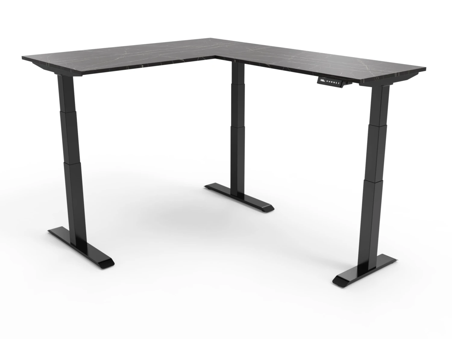 CornerDesk : Votre Bureau D’angle Assis Debout Motorisé 7 CornerDesk : Votre Bureau D’angle Assis Debout Motorisé - Image 7