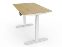 Bureau Assis Debout 120x60 -Motorcycle Parts Store bureau assis debout motorise yourdesk blanc plateau chene hamilton 3