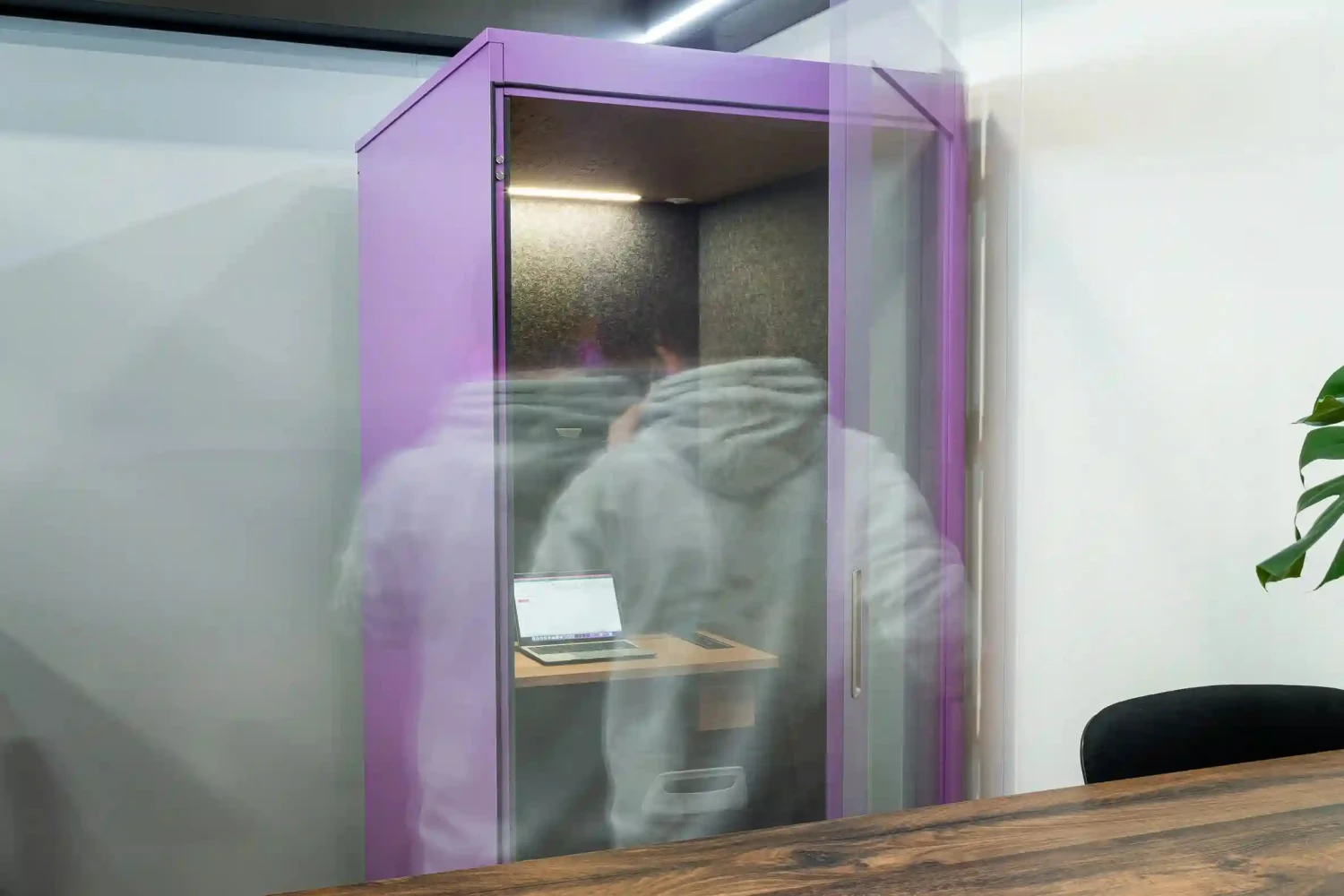 Cabine Acoustique De Bureau 1 Personne Assis 1 Cabine Acoustique De Bureau 1 Personne Assis