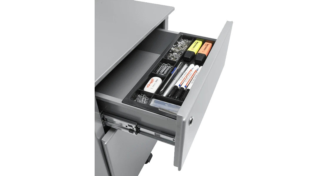 Caisson Métallique Mobile 3 Tiroirs 4 Caisson Métallique Mobile 3 Tiroirs - Image 4