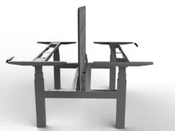 Piètement Assis Debout Motorisé DuoDesk : Un Bureau Collaboratif Ergonomique -Motorcycle Parts Store pietement bureau assis debout duodesk separation acoustique aluminium profil
