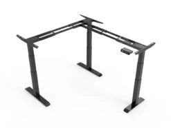 Piètement Assis Debout Motorisé CornerDesk : Un Bureau D'angle à Votre Hauteur